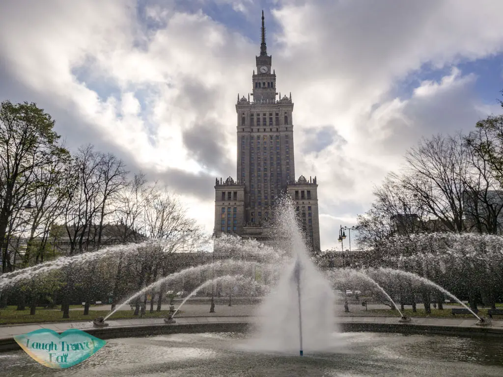 palace of culture and science warsaw poland - laugh travel eat