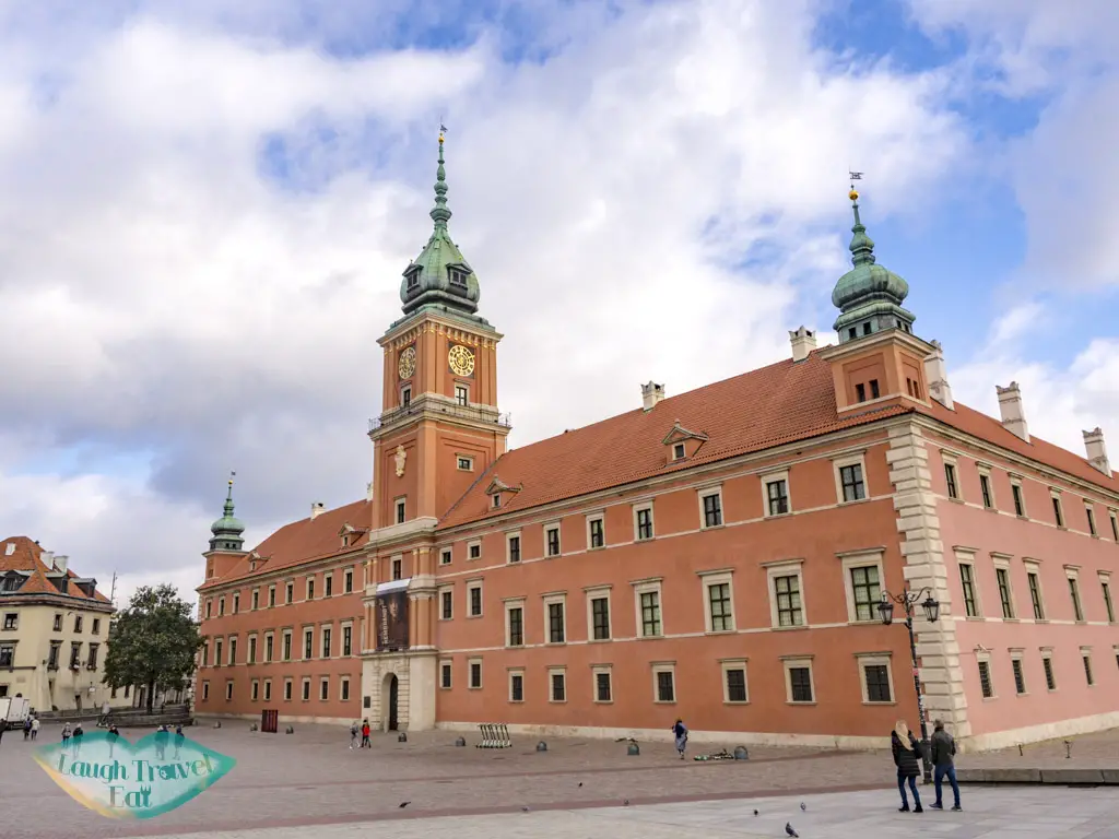 royal palace old town warsaw poland - laugh travel eat