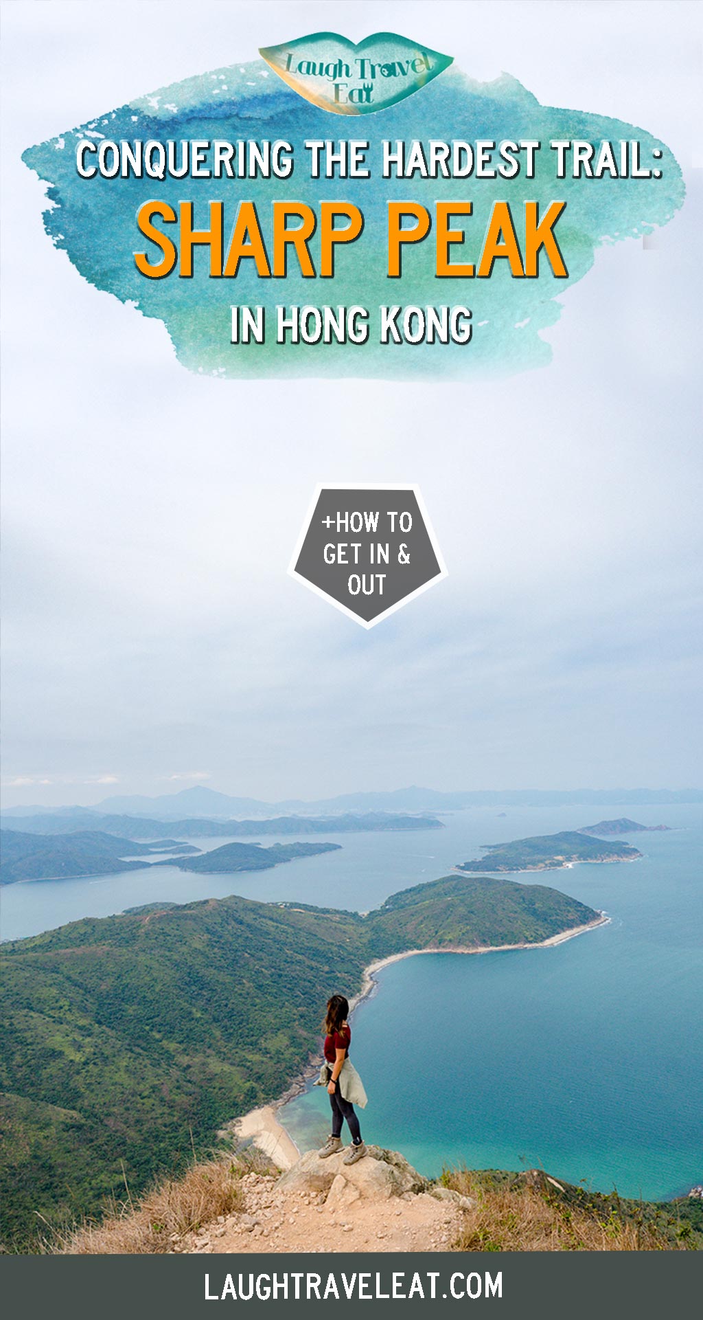 Sharp Peak is dubbed as the ‘sharpest peak’ in Hong Kong, hence the name, though in Chinese it’s known as Nam She Tsim. Hidden in the depths of Sai Kung Geological Park, it’s known for the steep ascent and descent as well as the sandy terrain. However, it also boosts a spectacular view of the best beaches in Hong Kong and worth a challenge for those who are prepared! #HongKong #hiking