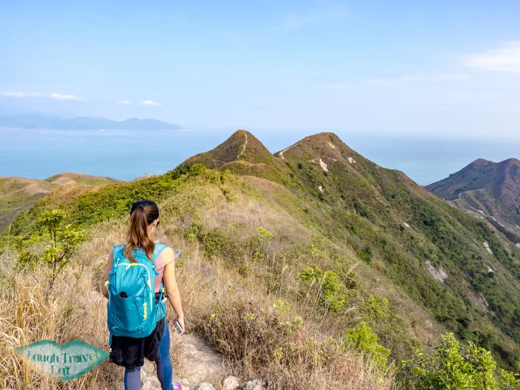 sharp peak to Mai Fan Teng sai kung hong kong - laugh travel eat