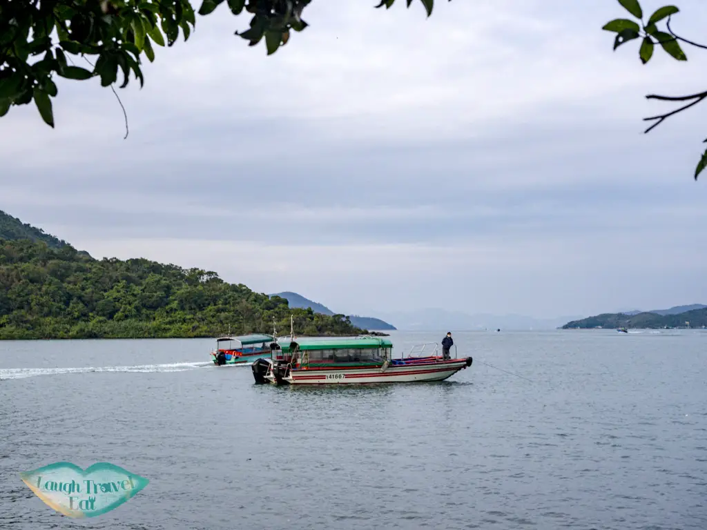 speed boat chek keng village sai kung hong kong - laugh travel eat