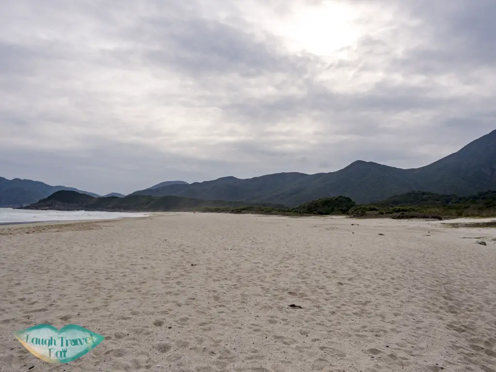 tai wan beach sai kung hong kong - laugh travel eat