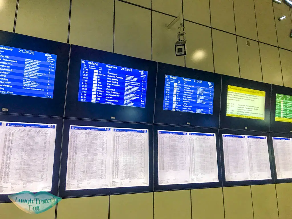vienna OBB nightjet train europe - laugh travel eat