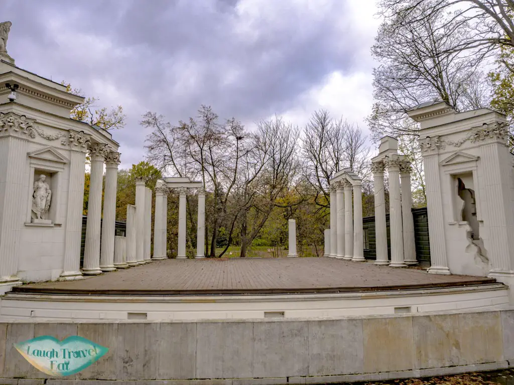 Roman amphitheater warsaw poland - laugh travel eat