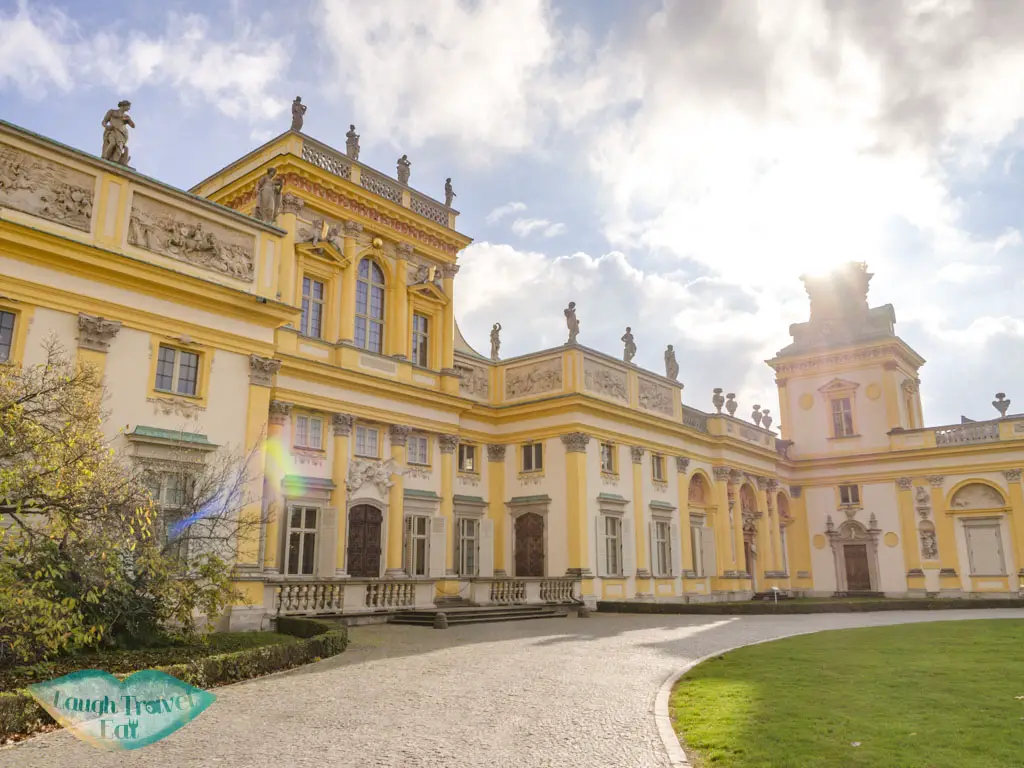 Wilanów Palace warsaw poland - laugh travel eat