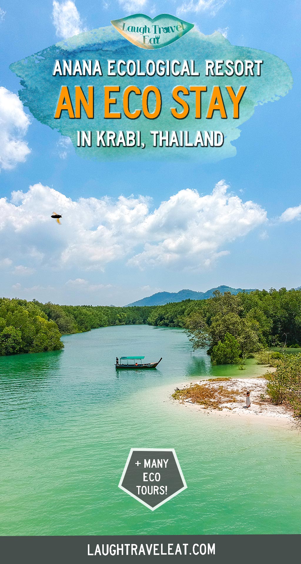 Nestled in a backroad on the hills overlooking Ao Nang, Anana Ecological Resort is a breath of fresh air from the busy Ao Nang center surrounded by karst mountains in Krabi, Thailand. From their permaculture art farm to the electric car and tuk tuk, I adored my stay with Anana Ecological Resort and here’s my full review: #ecohotel #ecoresort #aonang #krabi #thailand