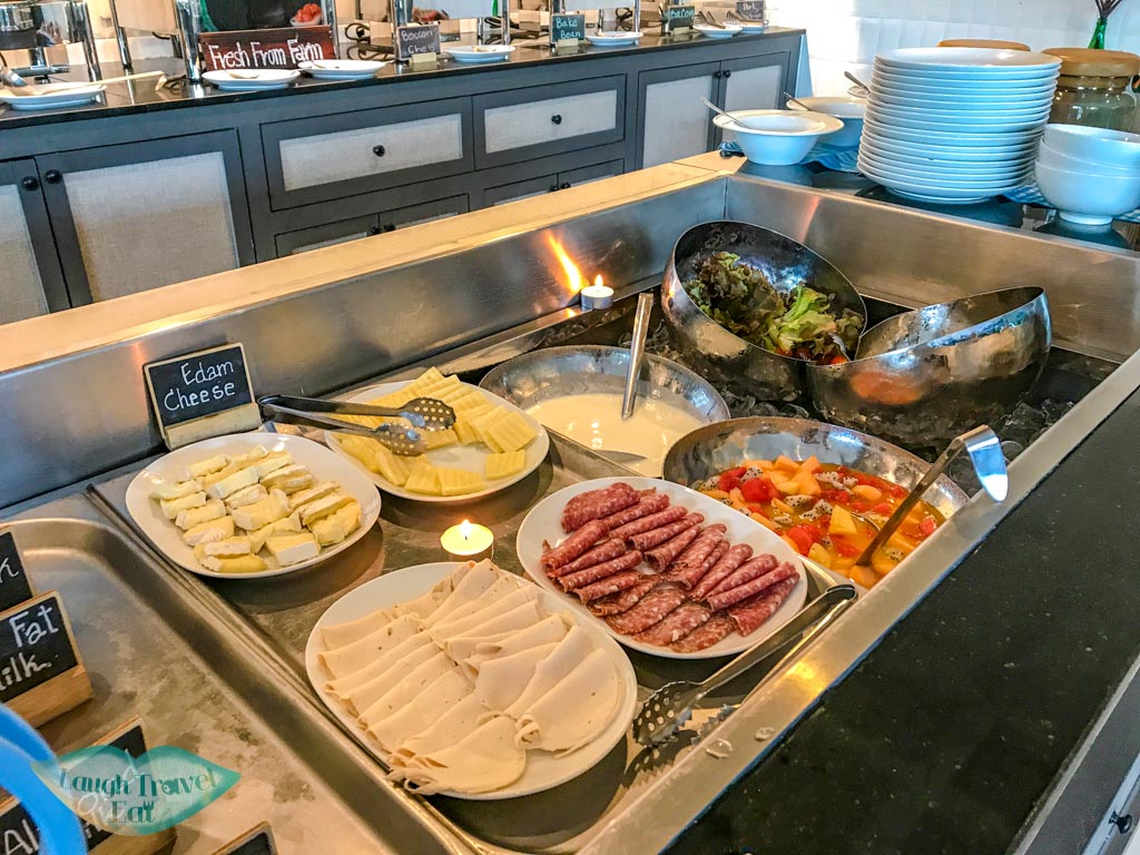 breakfast anana ecological resort ao nang krabi thailand - laugh travel eat