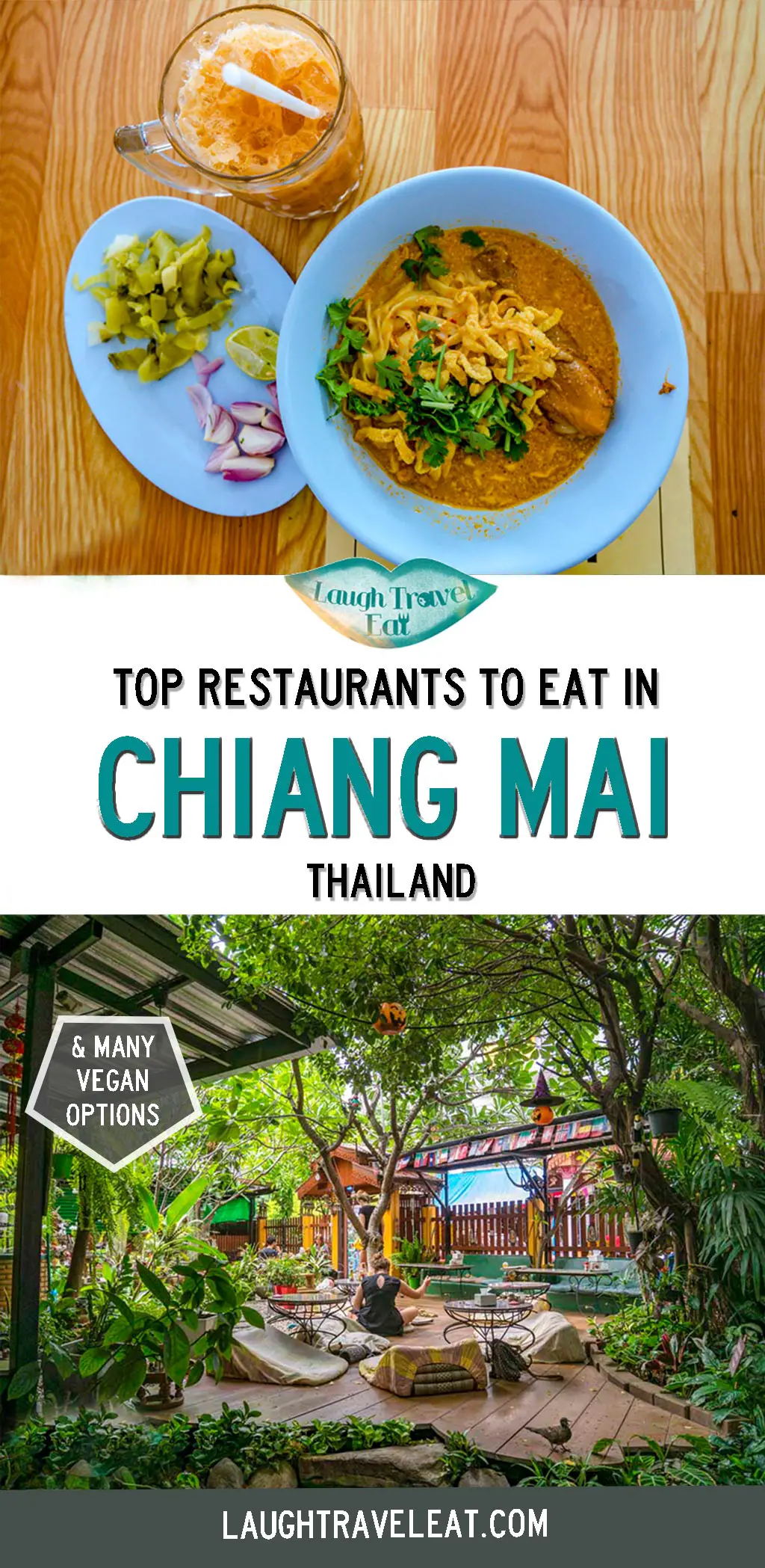Chiang Mai is the jewel of northern Thailand and the restaurant choices are top notch. As a favourite hangout of digital nomads, you are spoiled for choices from Thai food to the best vegan restaurants. I have visited Chiang Mai as a tourist and lived there as a DN, so I thought it’s high time I write down a list of all my favourite eateries so I can compile my recommendations in one place. #ChiangMai #Thailand #Thaifood #restaurants