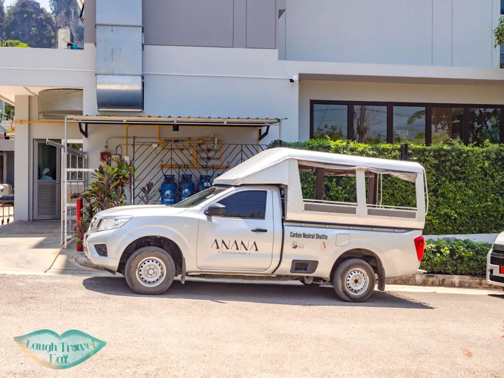 electric tuk tuk anana ecological resort ao nang krabi thailand - laugh travel eat