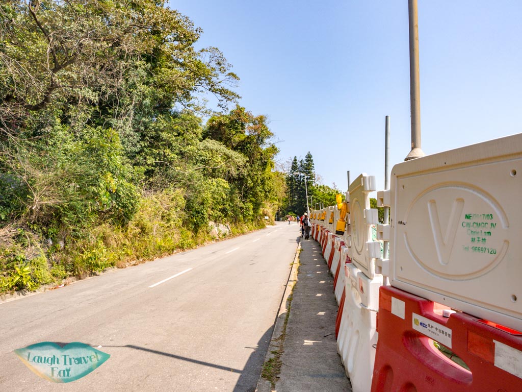 fei ngo shan road to middle hill hiking trail kowloon hong - laugh travel eat