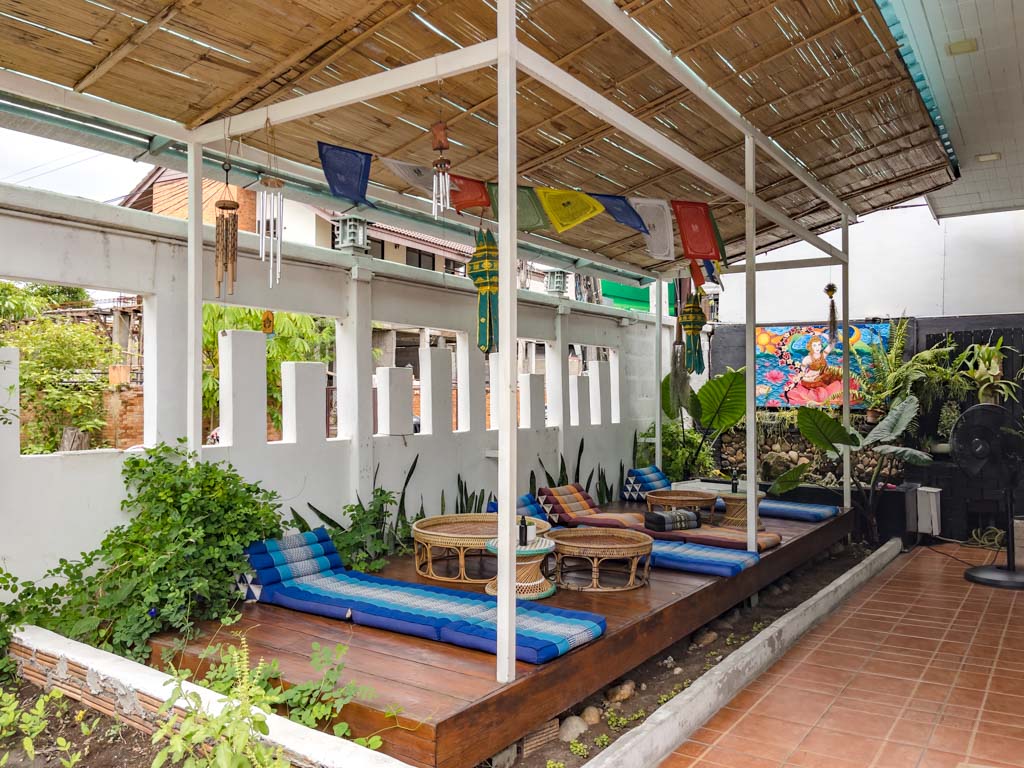 free bird cafe ninman chiang mai thailand - laugh travel eat