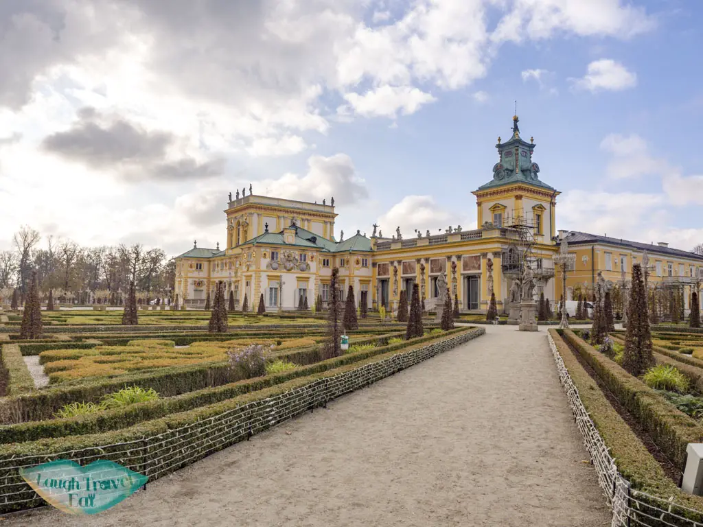 garden Wilanów Palace warsaw poland - laugh travel eat