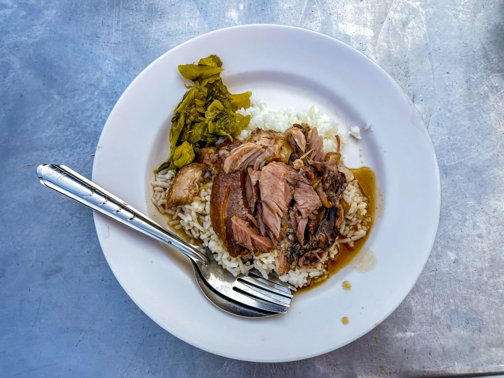 pork knuckles northern flavours a chefs tour chiang mai thailand - laugh travel eat