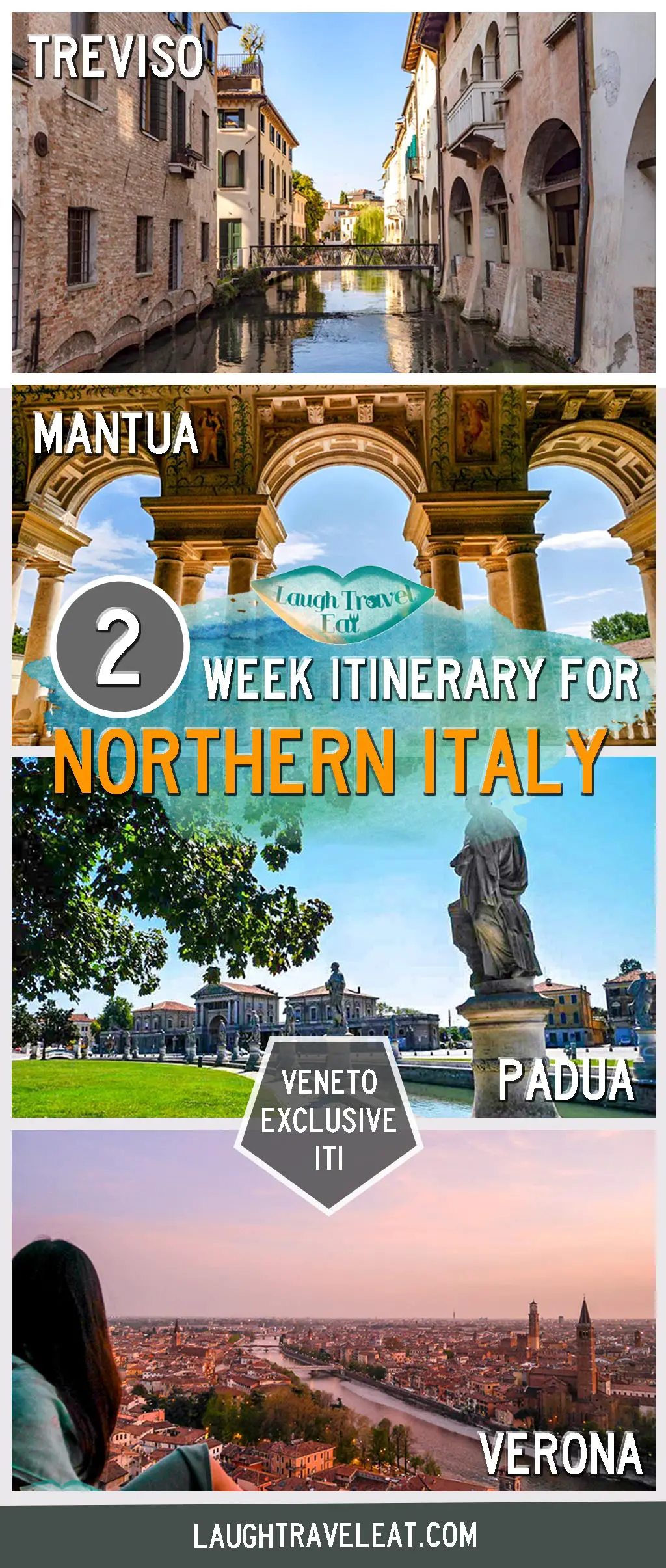 When it comes to northern Italy, there are so many stunning cities from the Italian Alps to the rolling vineyards of Tuscany. Trying to plan an itinerary for the entire northern Italy is difficult, and you’re going to have to make some sacrifices. But fear not! I’ve spent months exploring this part of Italy, and I’m here to help you pick and choose what you want to see and how to see as much as you can: #Italy #itinerary #veneto #emiliaromagna