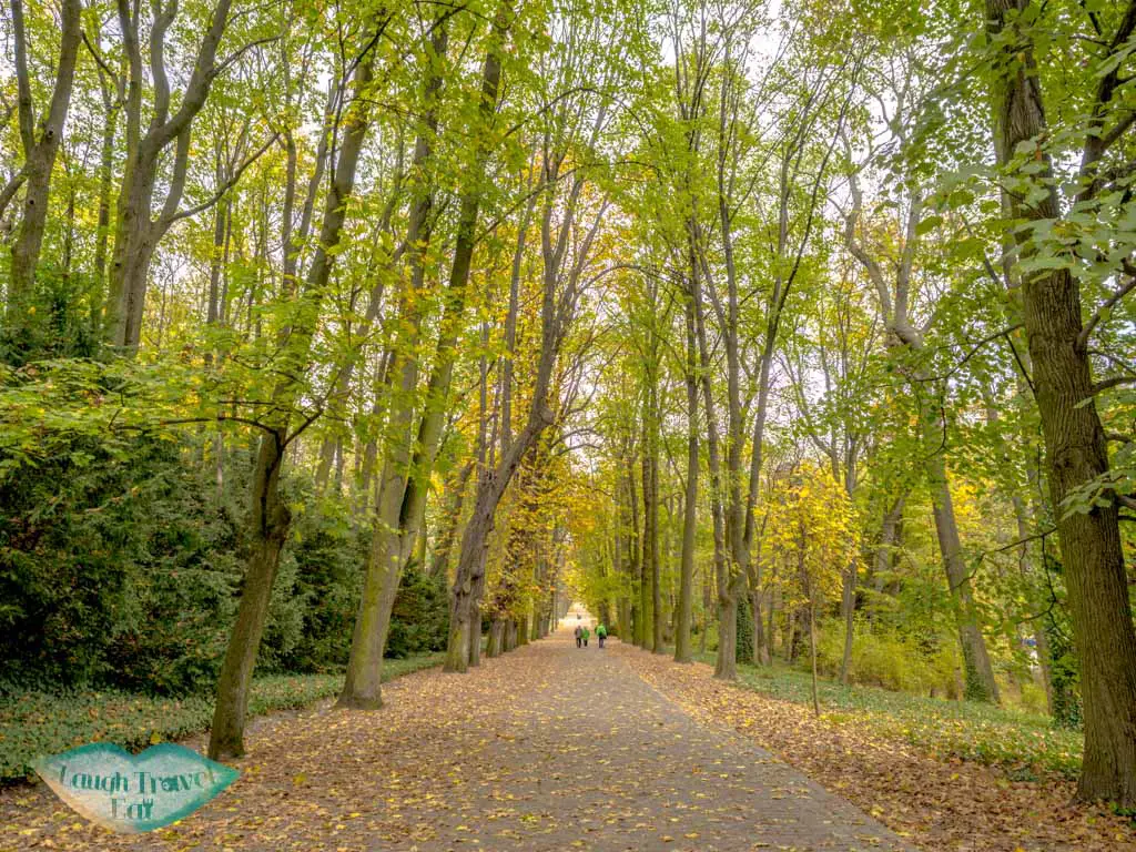 royal bath park warsaw poland - laugh travel eat
