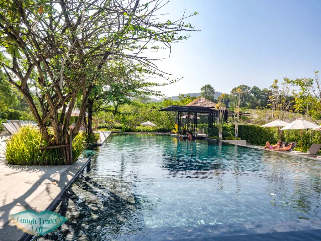 swimming pool anana ecological resort ao nang krabi thailand - laugh travel eat