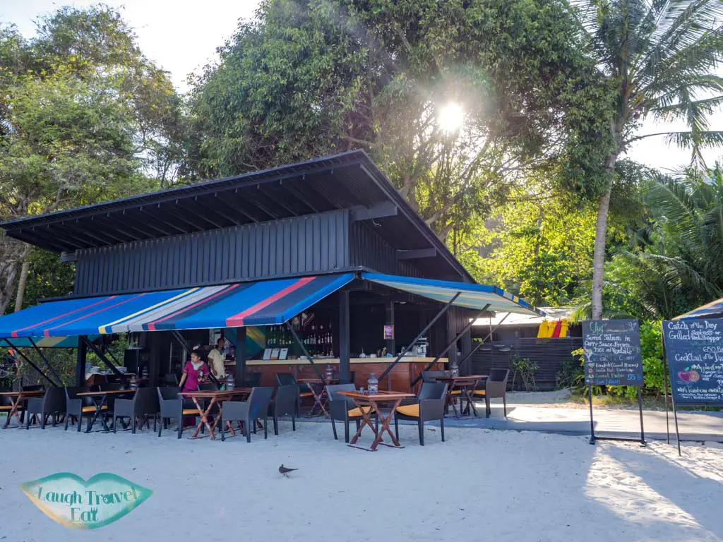 tacada beachside restaurant zeavola koh phi phi thailand - laugh travel eat