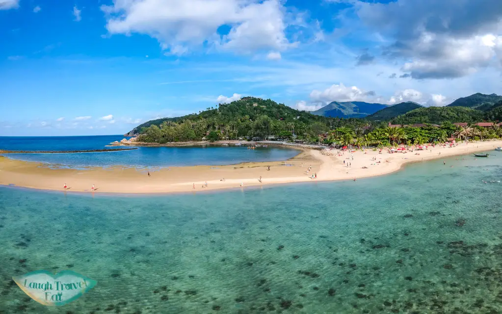 Mae Head Beach Koh Phangan Thailand - laugh travel eat