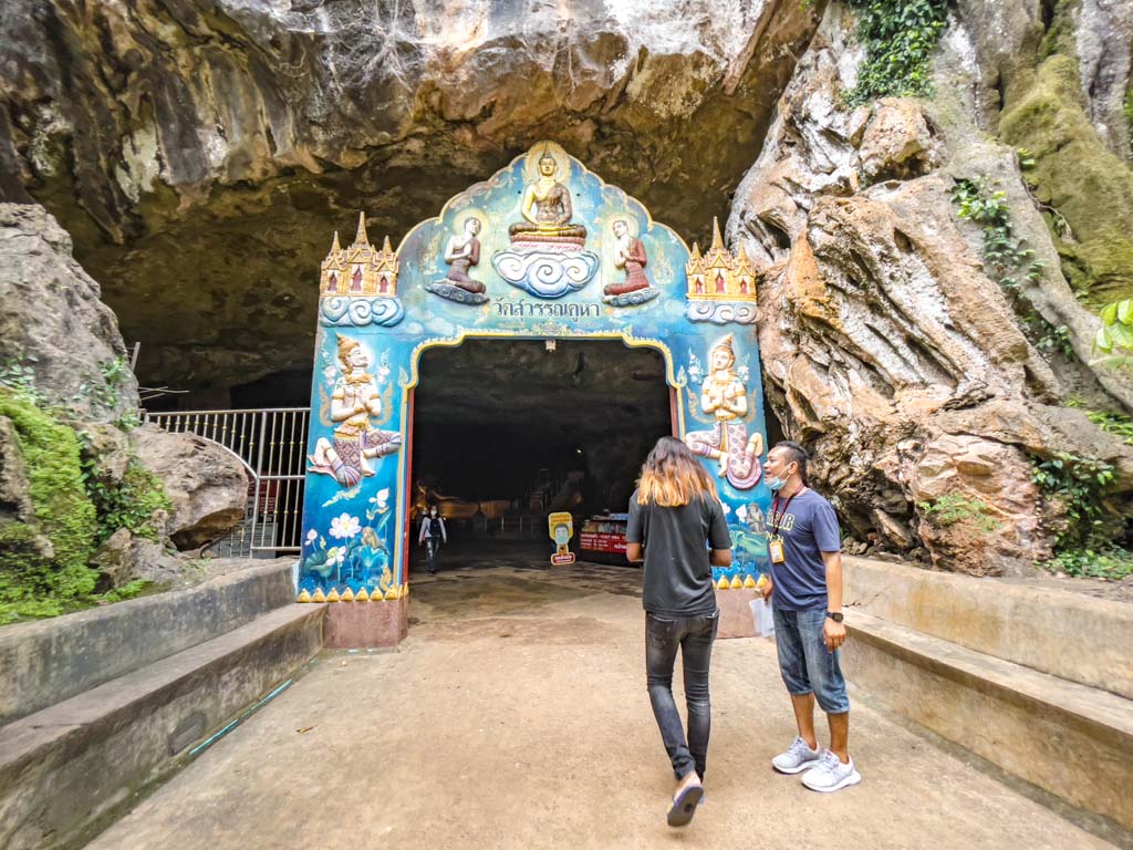 Monkey Temple Wat Suwan Kuha Phang Nga thailand - laugh travel eat