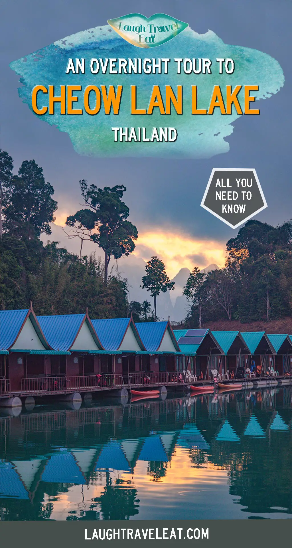 If there is one thing you can do in Khao Sok, make it the Cheow Lan Lake overnight tour. Formed as a result of the building of Ratchaprapha Dam in the 70s, it is surrounded by beautiful limestone mountains, formations, and hidden caves. The overnight lake tour takes you into the jungle, caves, and staying in an overwater raft house. Here’s all you need to know about the Cheow Lan Lake tour: #KhaoSok #CheowLanLake #Thailand