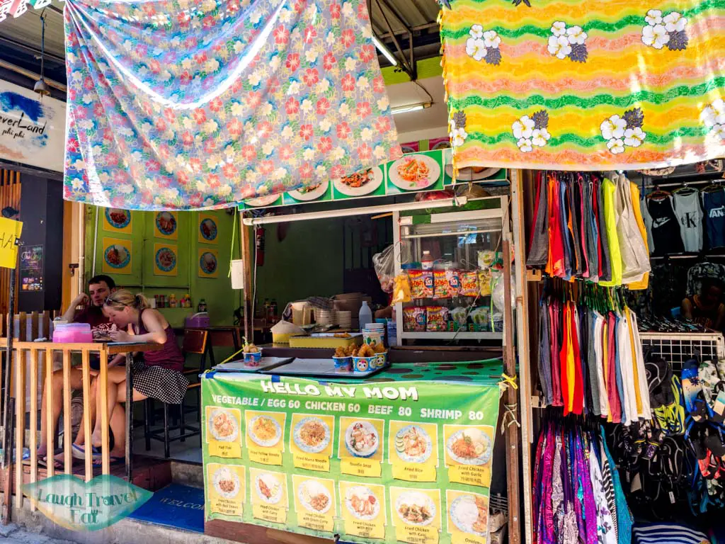 hello my mum koh phi phi thailand - laugh travel eat
