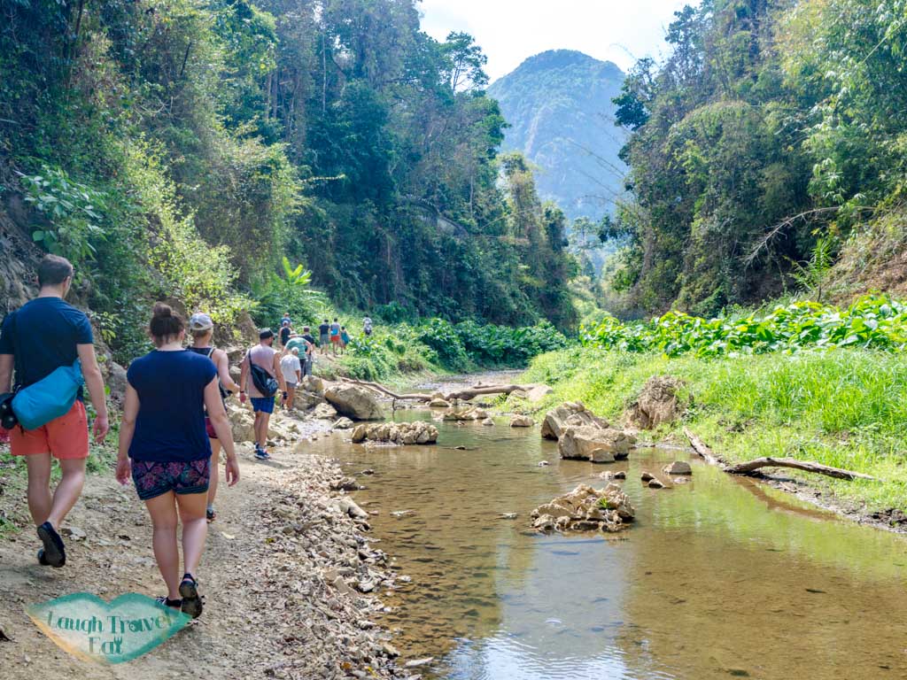 hike to nam talu cave longtail boat cheow lan lake khao sok thailand - laugh travel eat-2