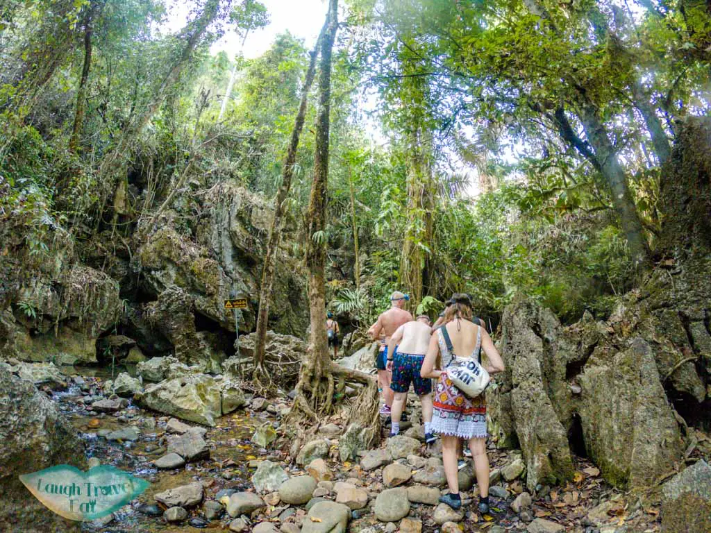 hike to nam talu cave longtail boat cheow lan lake khao sok thailand - laugh travel eat-6