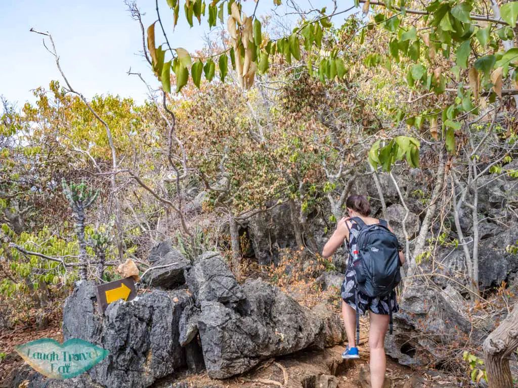hike up Khao Daeng Viewpoint khao sam roi yat national park hua hin thailand - laugh travel eat-2
