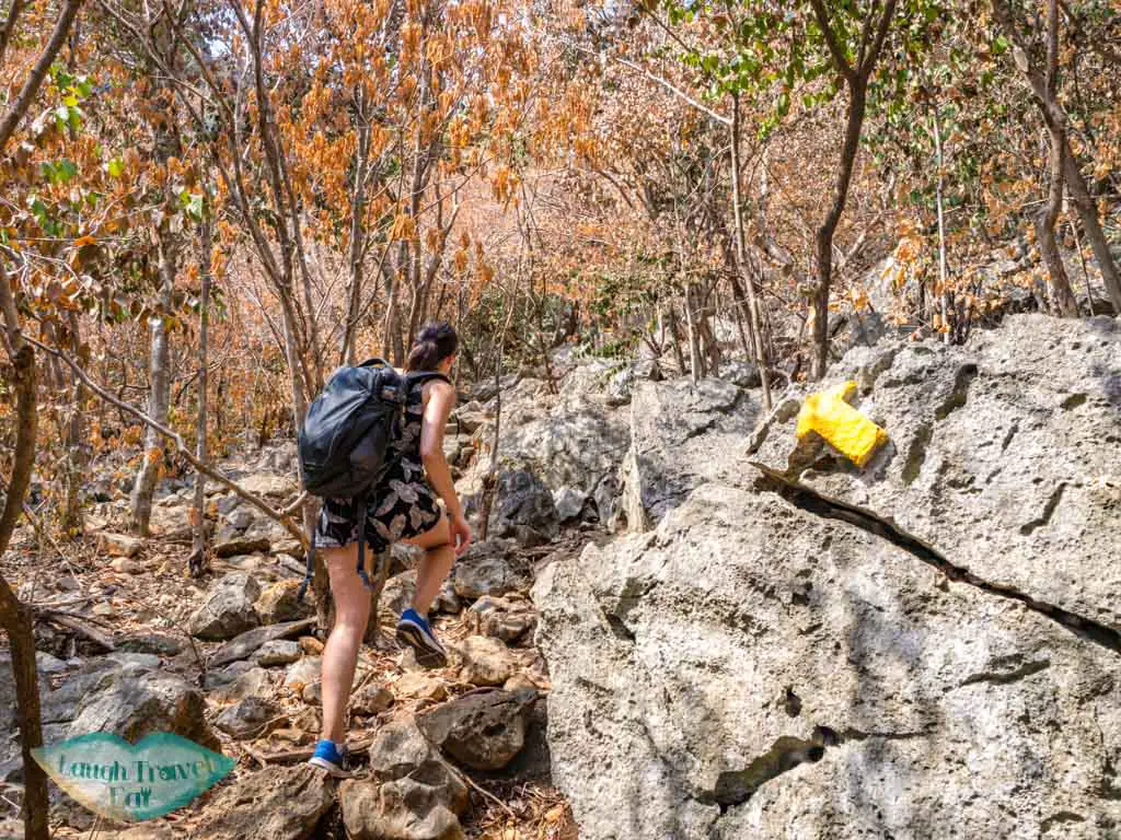 hike up Khao Daeng Viewpoint khao sam roi yat national park hua hin thailand - laugh travel eat-2