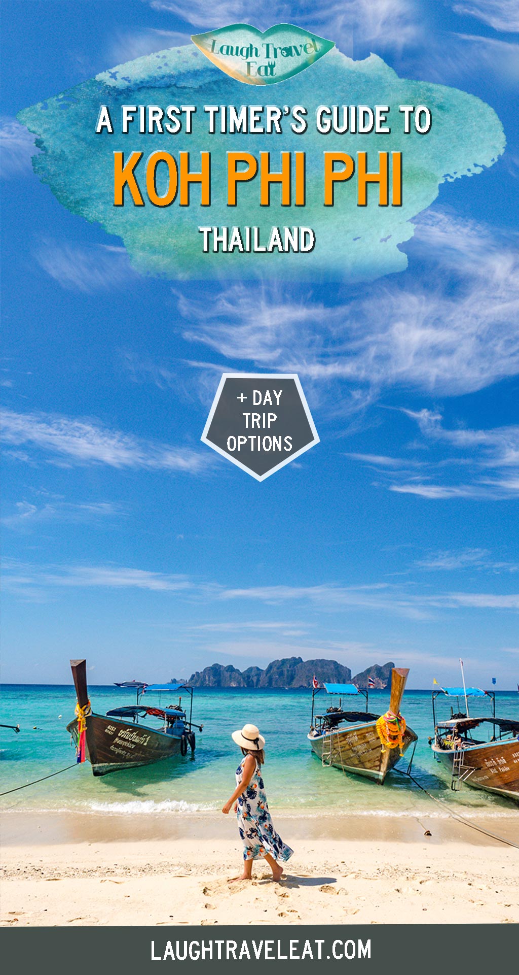 Koh Phi Phi is an island between Krabi and Phuket in the Andaman Sea, famed for its crystal clear water. It has a bit of a reputation for being a party island with backpackers, but there’s also a quieter, serene side. Whether you are looking for a quick itinerary to see the best of Koh Phi Phi on a budget or want to find barefoot luxury, here’s a guide for you. #kohphiphi #thailand