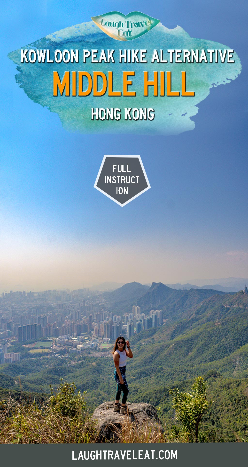 True to its name, Middle hill is sandwiched between other hills, most notably Kowloon Peak in Hong Kong. Called ‘Elephant Mountain’ in Chinese, it’s the mountain north of Kowloon Peak and connects to Shatin Pass Road. It makes for a nice extension for both the Suicide Cliff hike and Tsz Wan Shan, and a good hike on its own #hike #hongkong