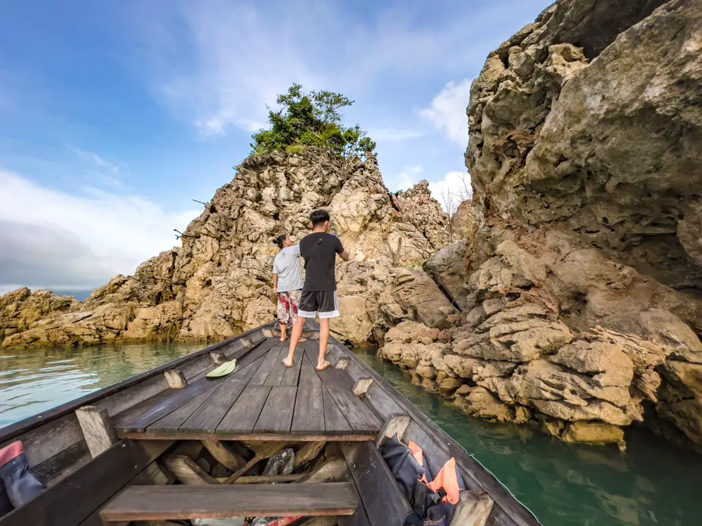 morning safari island cheow lan lake khao sok thailand - laugh travel eat