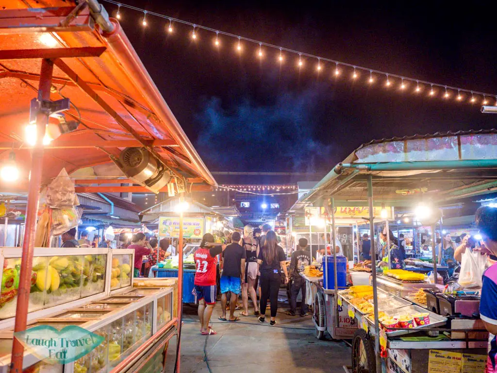 night market thong sala koh phangan thailand - laugh travel eat