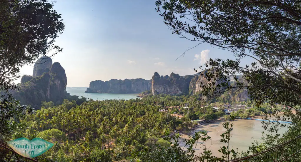 railay viewpoint krabi thailand - laugh travel eat