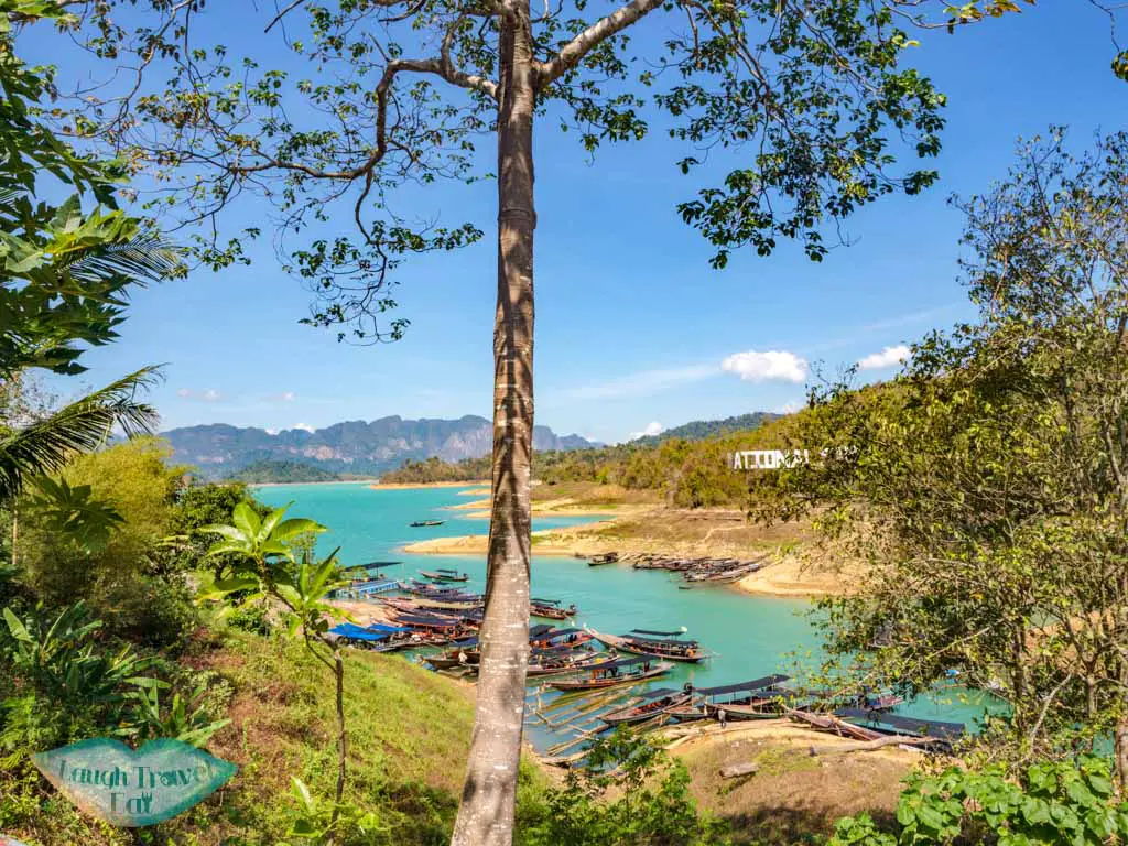 ratchaprapha dam cheow lan lake khao sok thailand - laugh travel eat