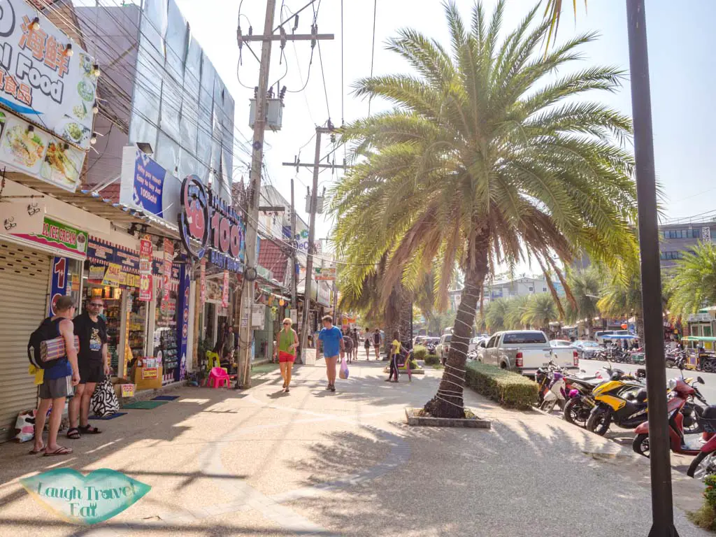streets of ao nang krabi thailand - laugh travel eat