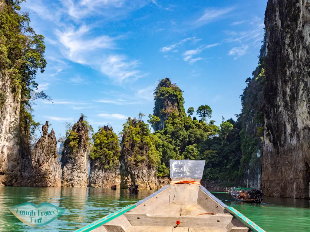 three brothers cheow lan lake khao sok thailand - laugh travel eat