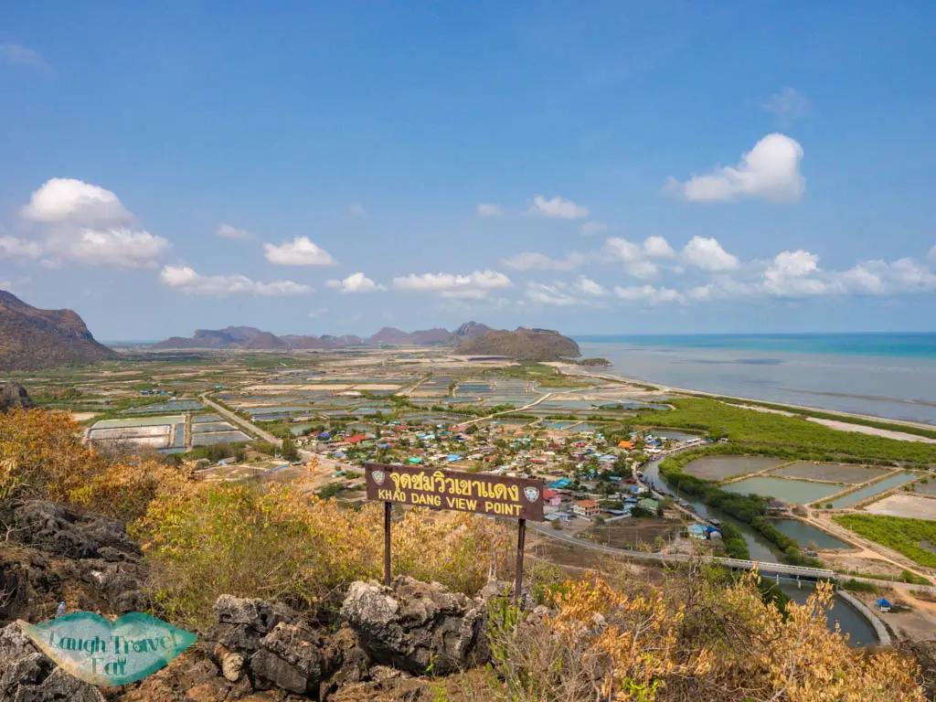 top of Khao Daeng Viewpoint khao sam roi yat national park hua hin thailand - laugh travel eat