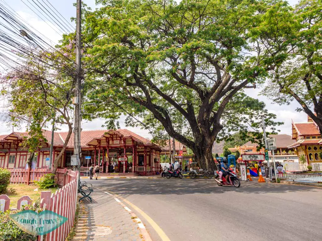 train station hua hin thailand - laugh travel eat