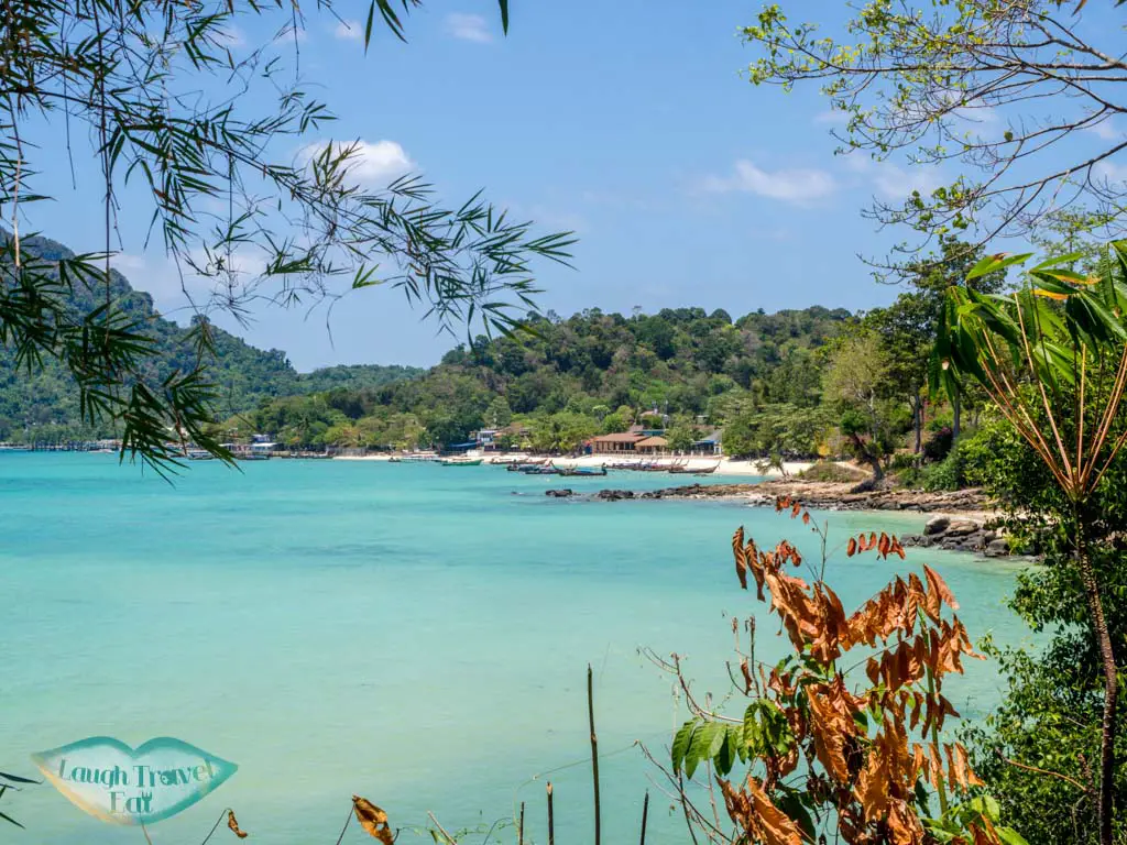 viking beach koh phi phi thailand - laugh travel eat