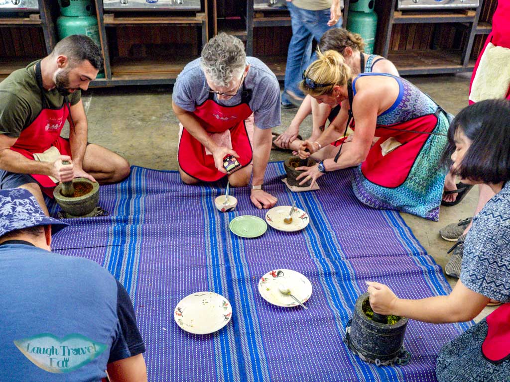 curry paste making backstreet academy asia scenic cooking class chiang mai thailand - laugh travel eat