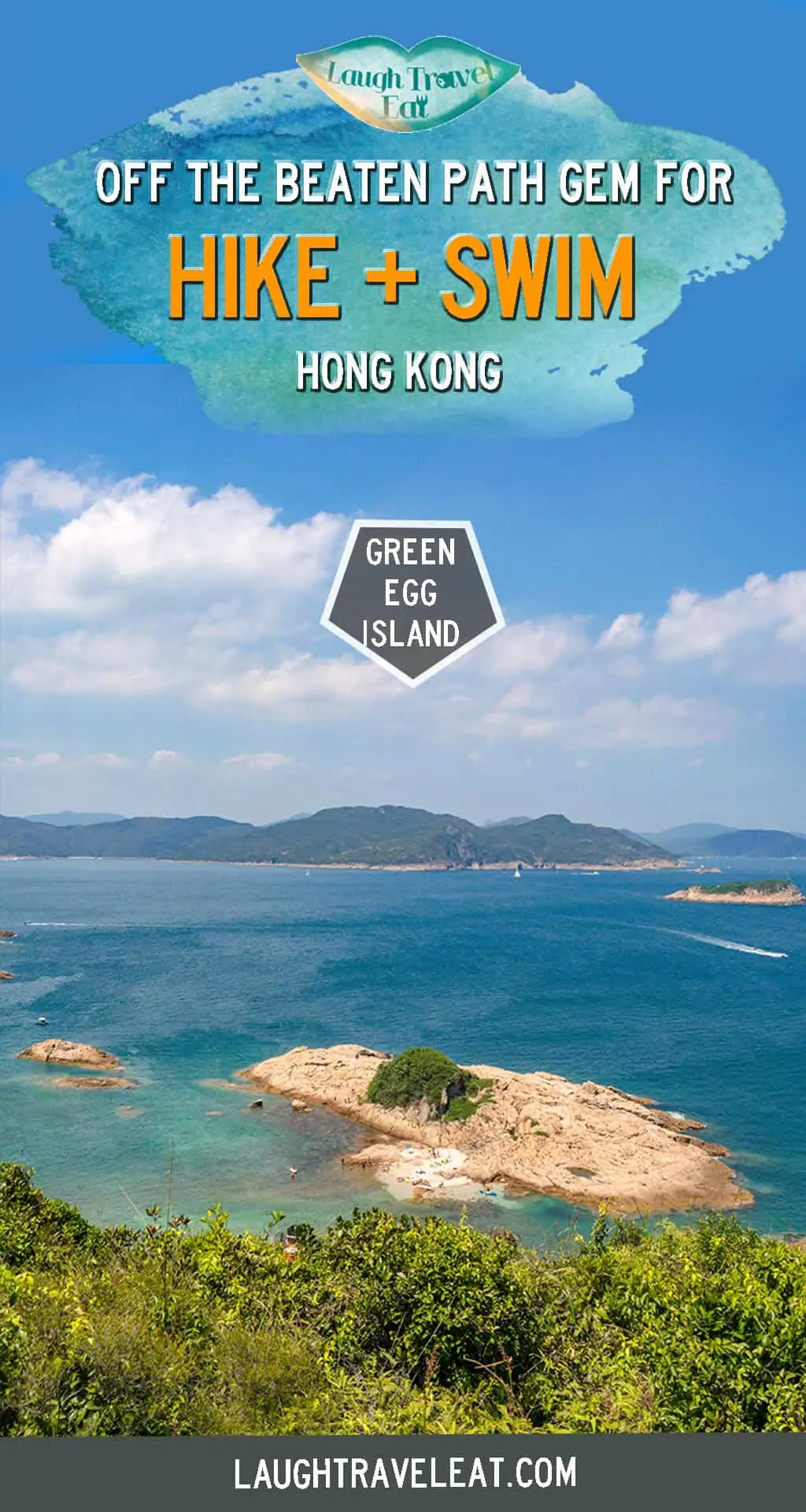 Looking for a hidden oasis for some hike + swim action in the busy Hong Kong? The Green Egg Island is the locals' best kept secret off Clear Water Bay. Here's how to get there and what to expect: #HongKong #hike #swim #oasis