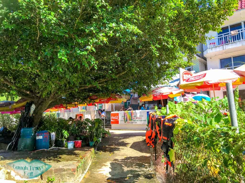 hoi ha kayak rental sai kung kayaking hong kong - laugh travel eat