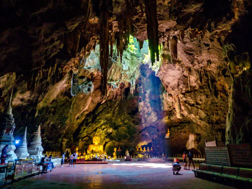 main cave tham khao luang cave phetchaburi hua hin thailand - laugh travel eat