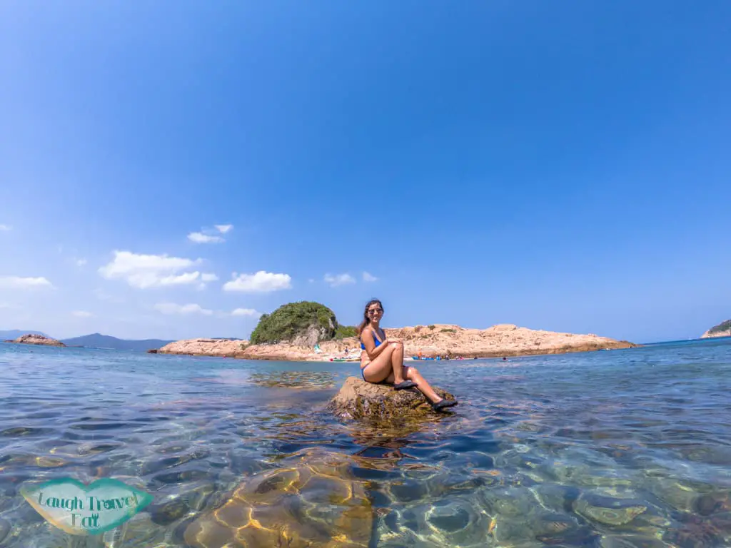 sea shot green egg island hong kong - laugh travel eat
