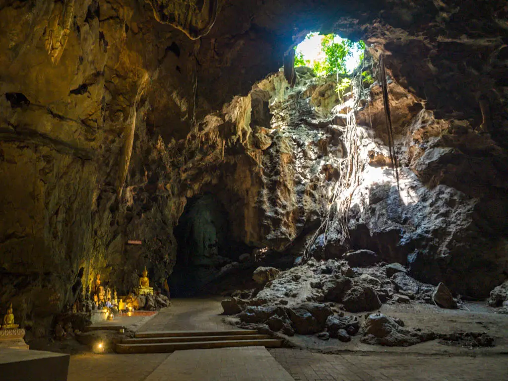 second cave tham khao luang cave phetchaburi hua hin thailand - laugh travel eat