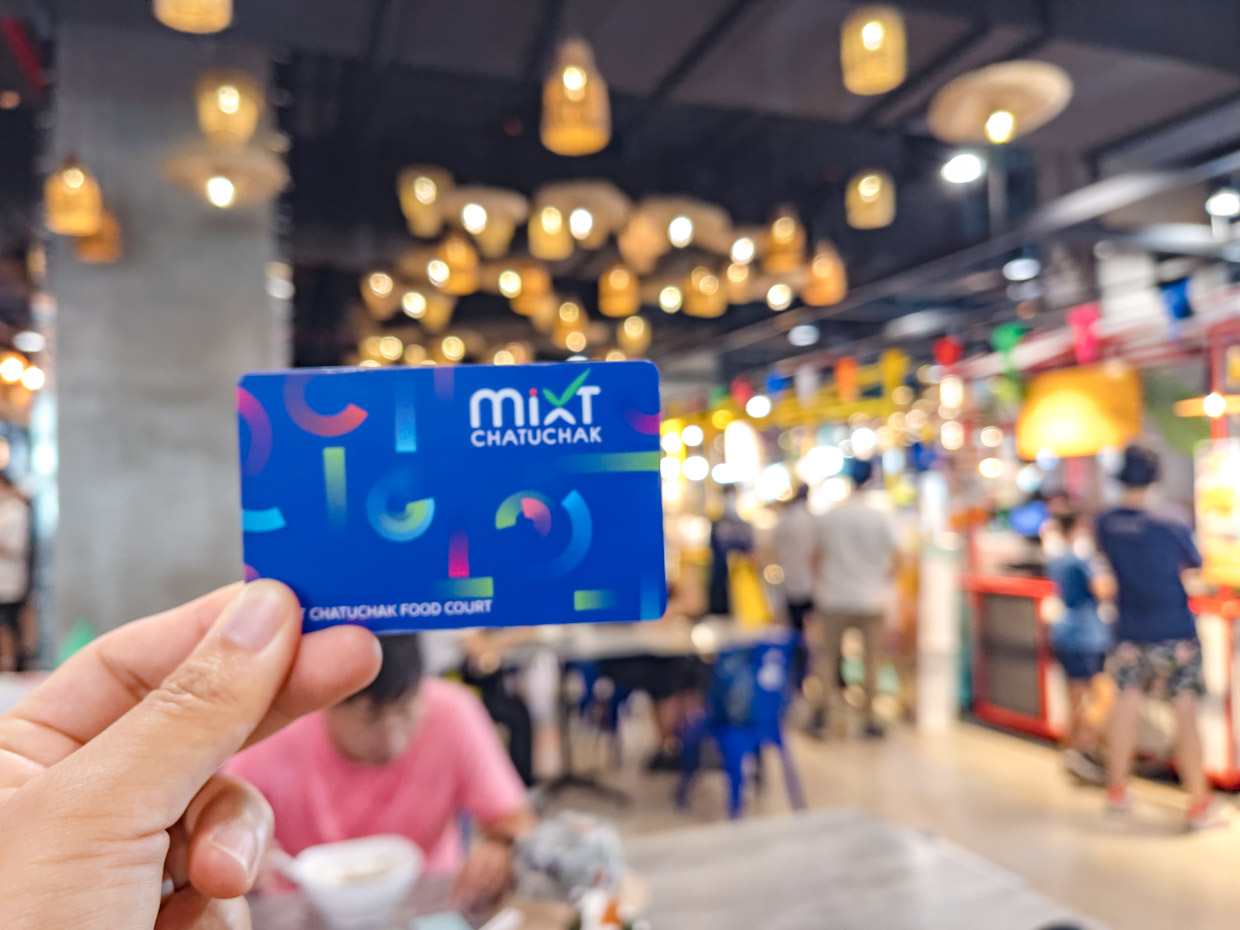 Mixt Mall food court chatuchak market bangkok thailand - laugh travel eat