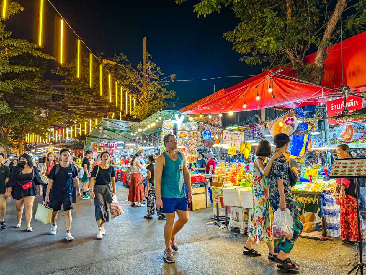 friday night chatuchak market bangkok thailand - laugh travel eat
