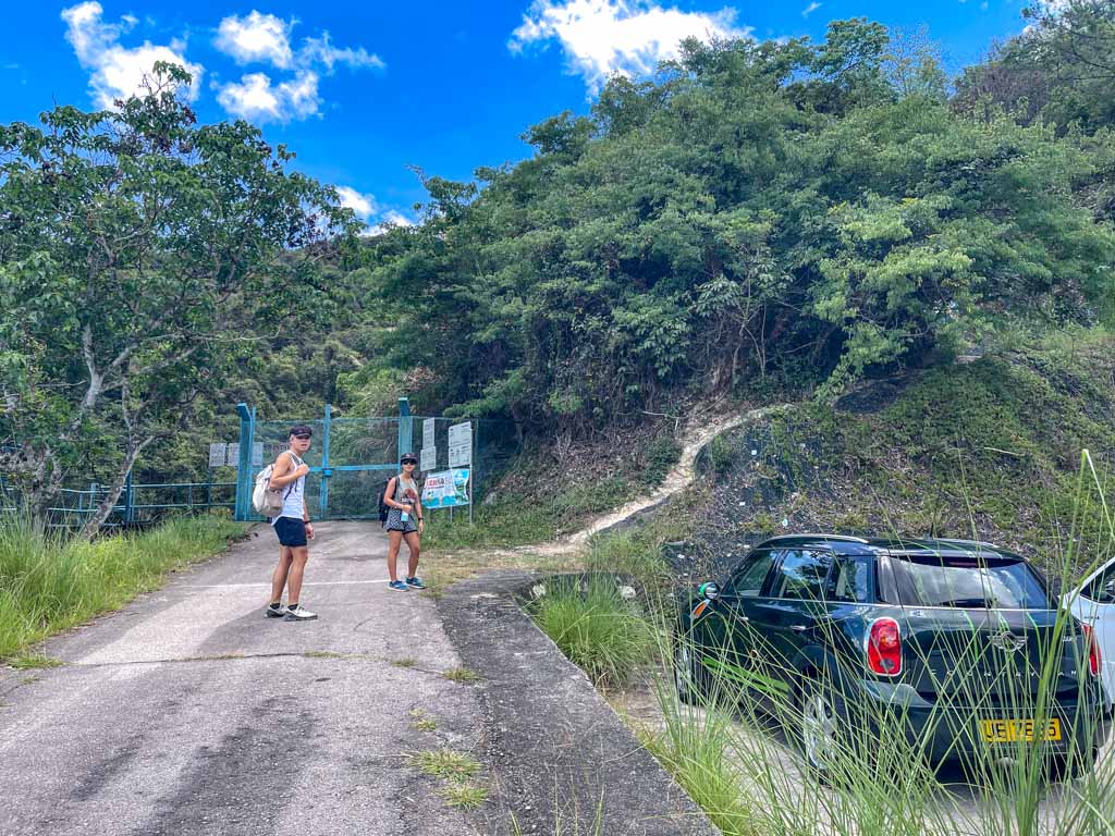 dam for ping nam stream trek fanling new territories hong kong - Laugh Travel Eat