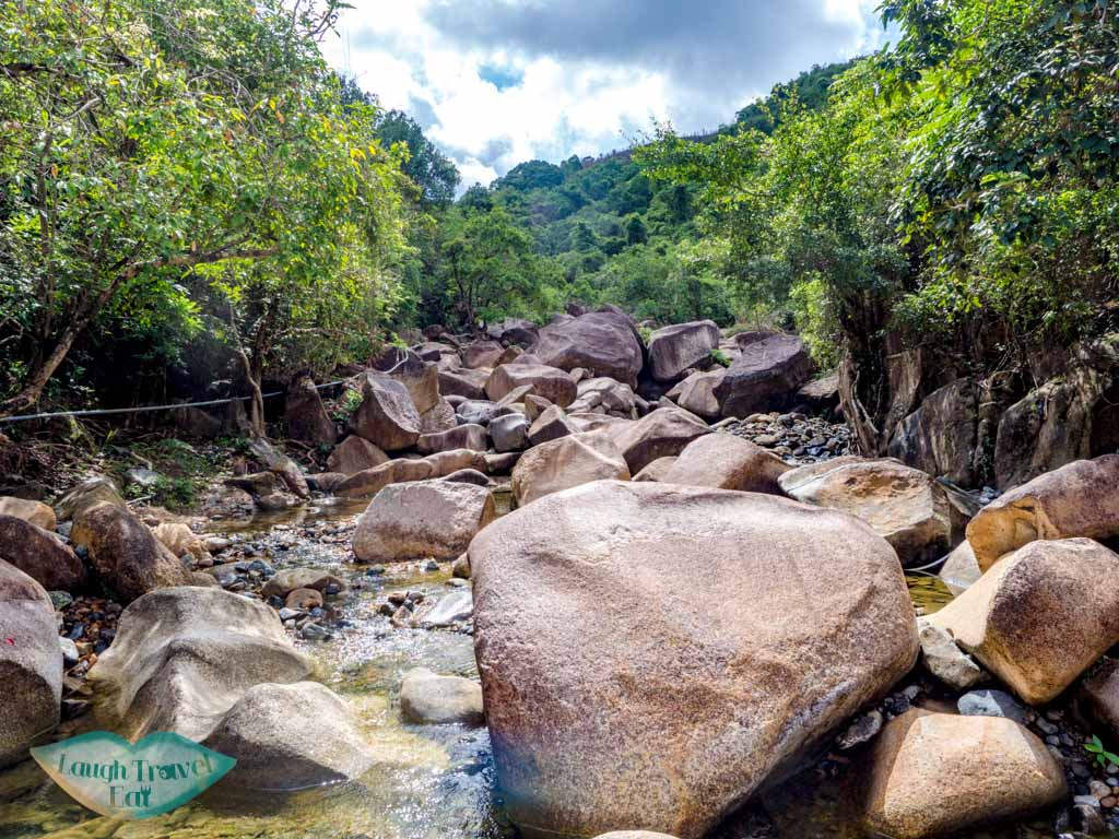 first stretch of Madai stream Ma On Shan Hong Kong - laugh travel eat